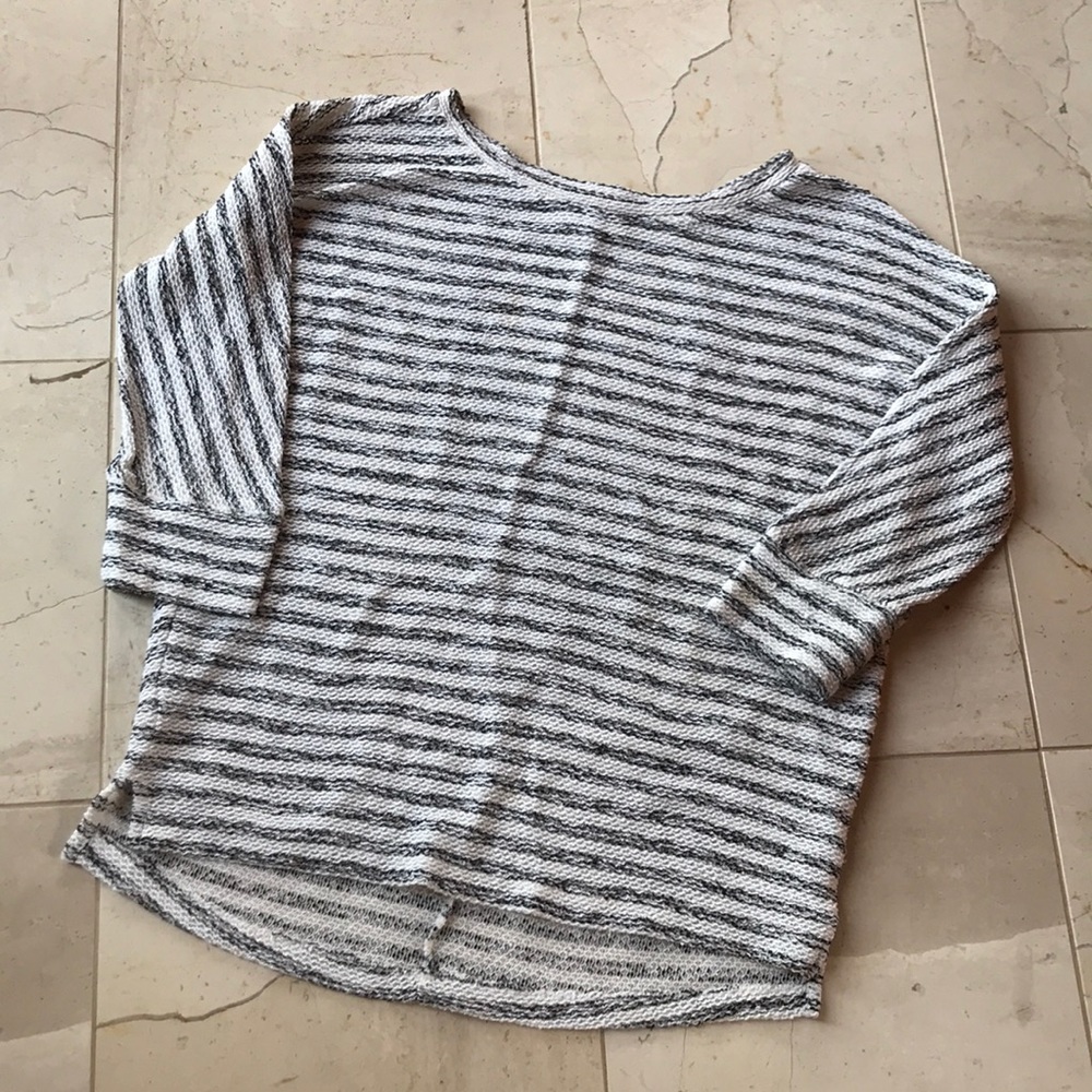 Lou & Grey marled 3/4 sleeve top